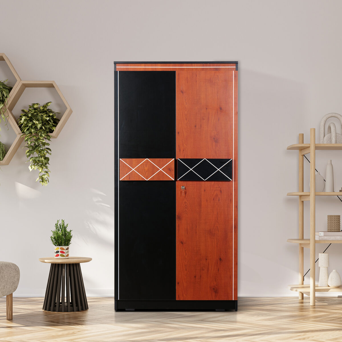 vi 306a 2 door wardrobe 0